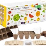 CULTIVEA® El Pequeño Huerto Kit de 10 semillas esenciales Macetas de siembra Semillas 100% ecológicas Cultiva y disfruta Idea de regalo (hierbas, tomates, verduras, ensalada, sandía, melón)