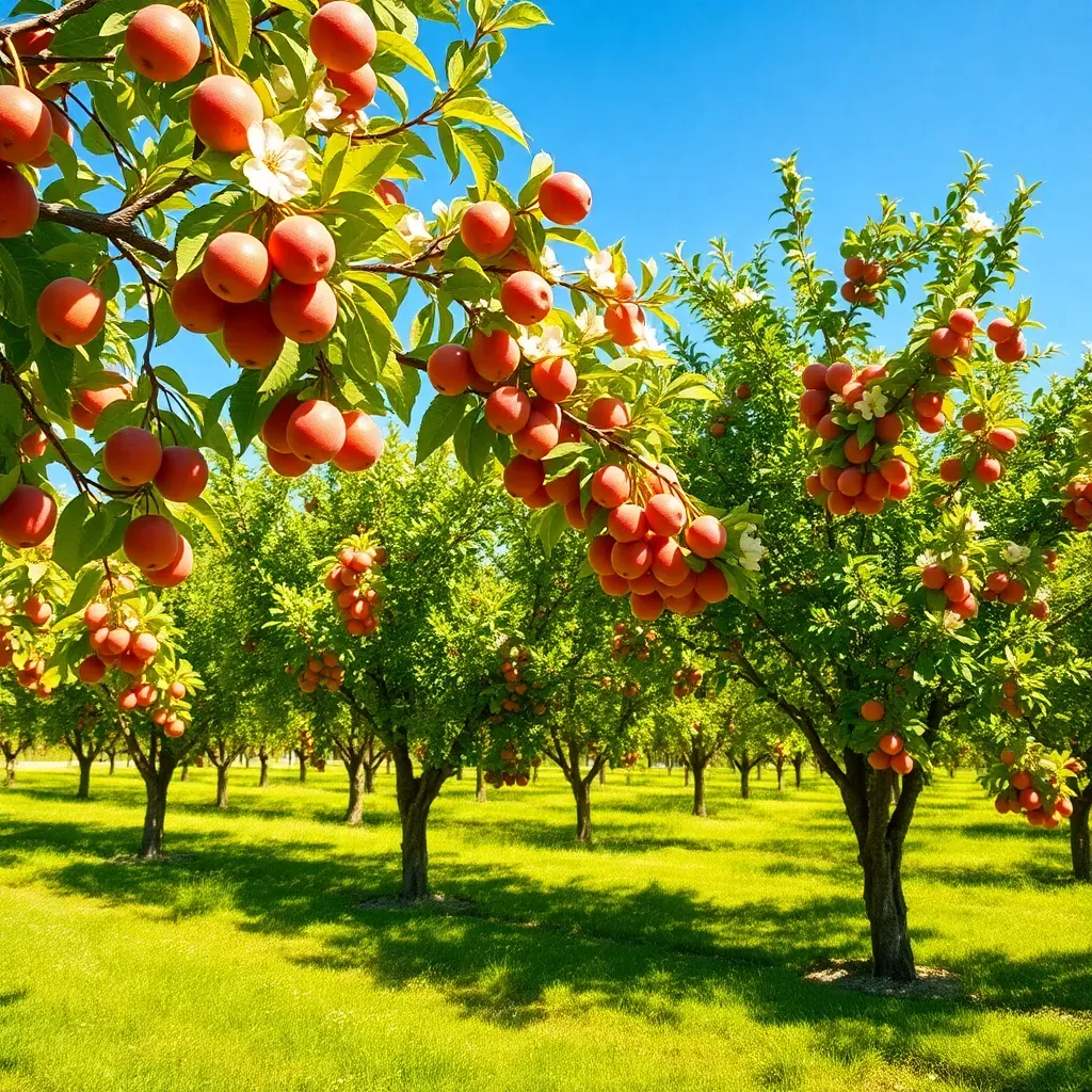Qué árboles frutales plantar en verano y sorpréndete