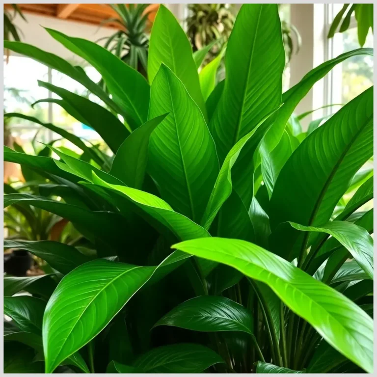 Plantas tropicales verdes y saludables
