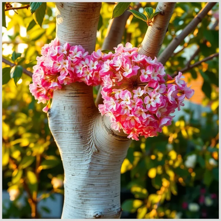 Árbol de Júpiter floreciendo colorido
