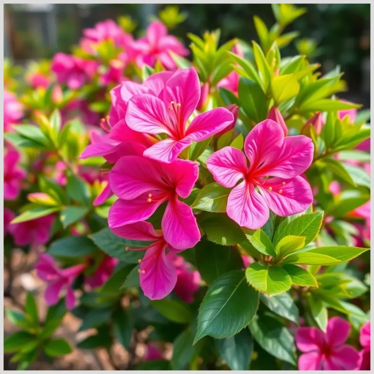 Azalea en maceta