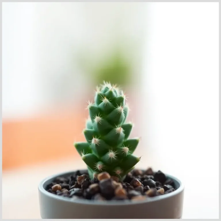 Mini cactus en maceta colorida