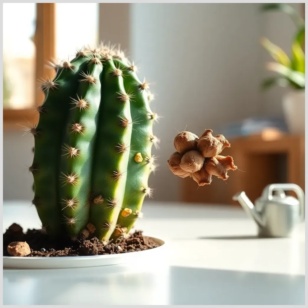 Plantas cuidados de un cactus: cómo perdió uno todo por un error en el riego