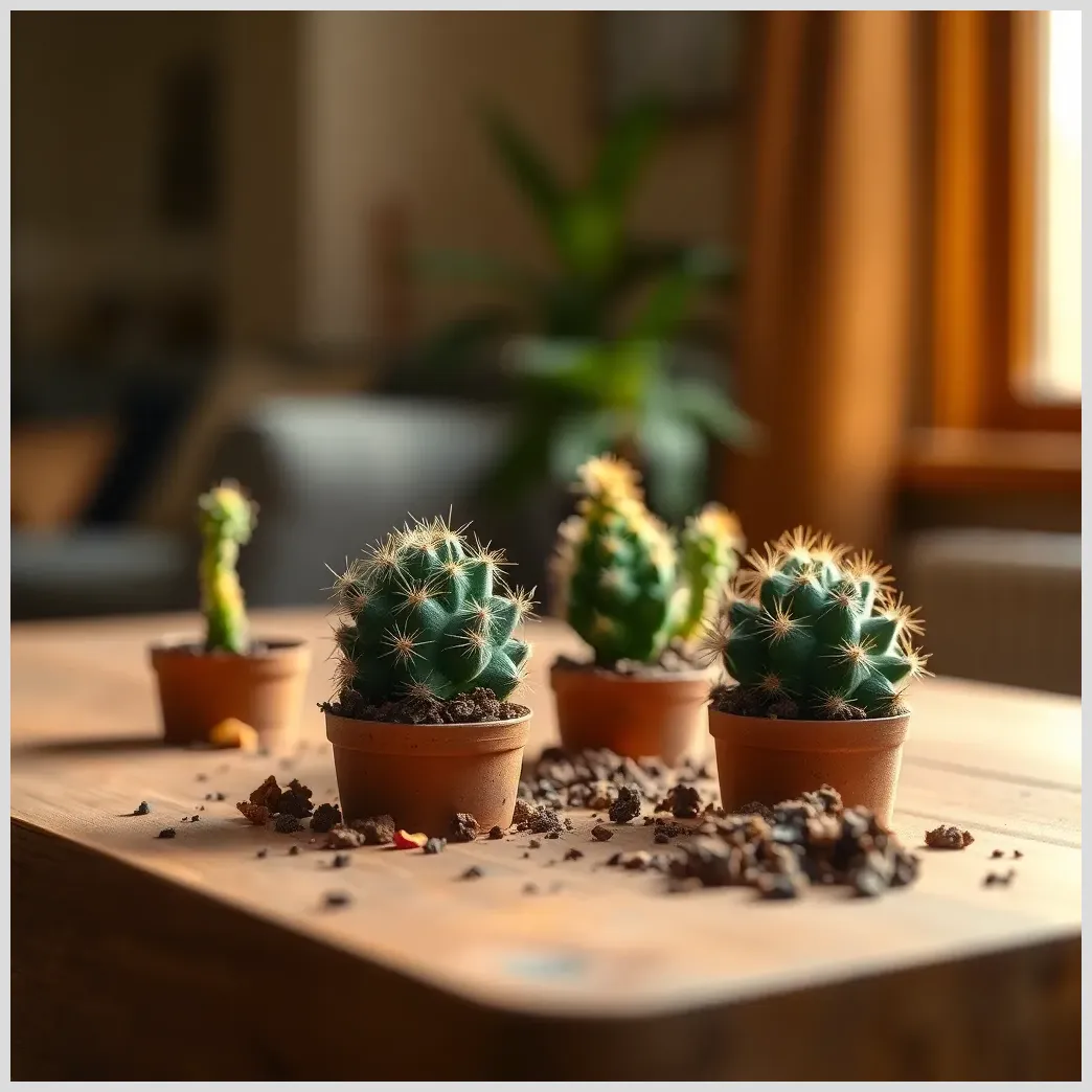 Cuidados de mini cactus: perdió todos por un error común Plantas cuidados de mini cactus: perdió todos por un error común
