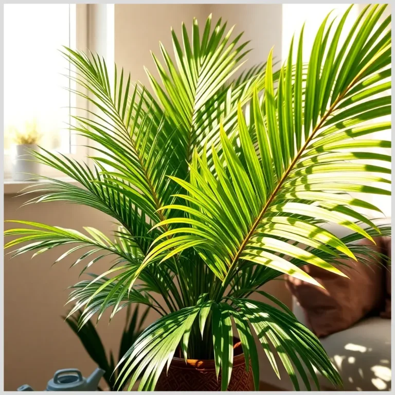Palmera interior