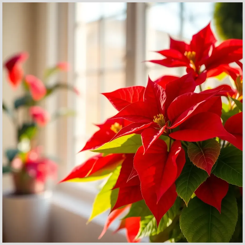 Cuidados de una pascua Plantas cuidados de una pascua