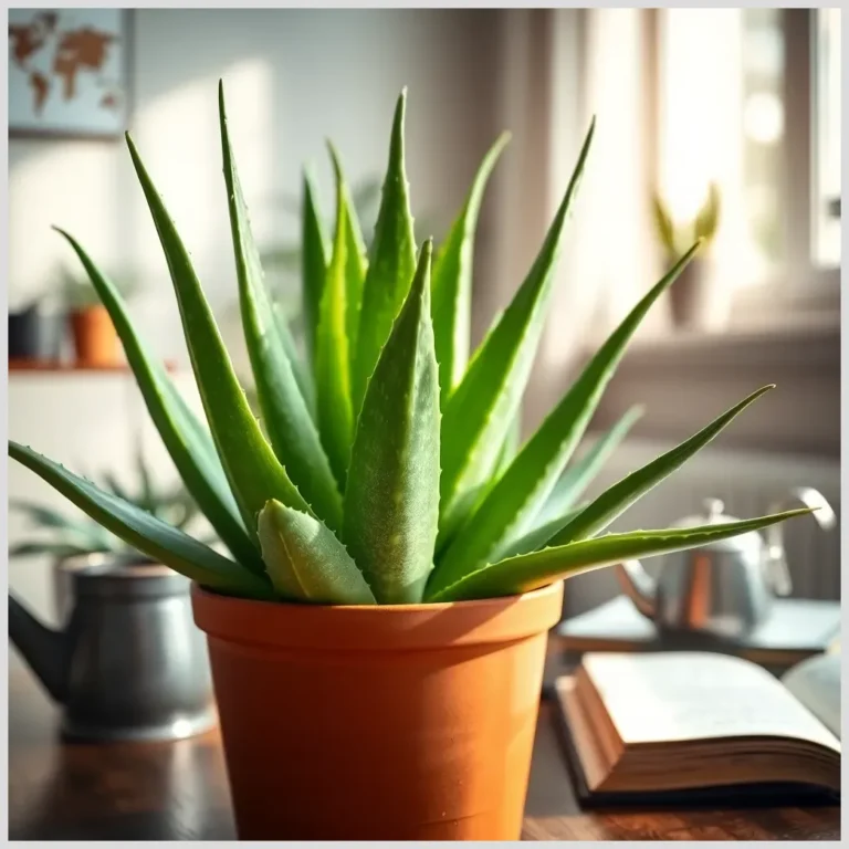 Planta aloe vera cuidados básicos