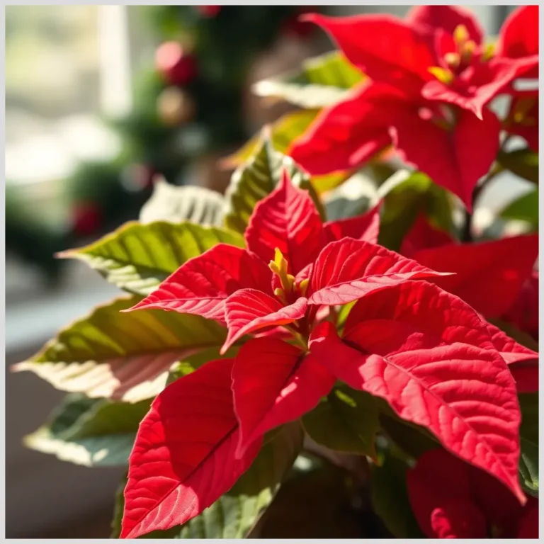Flor de Navidad en maceta