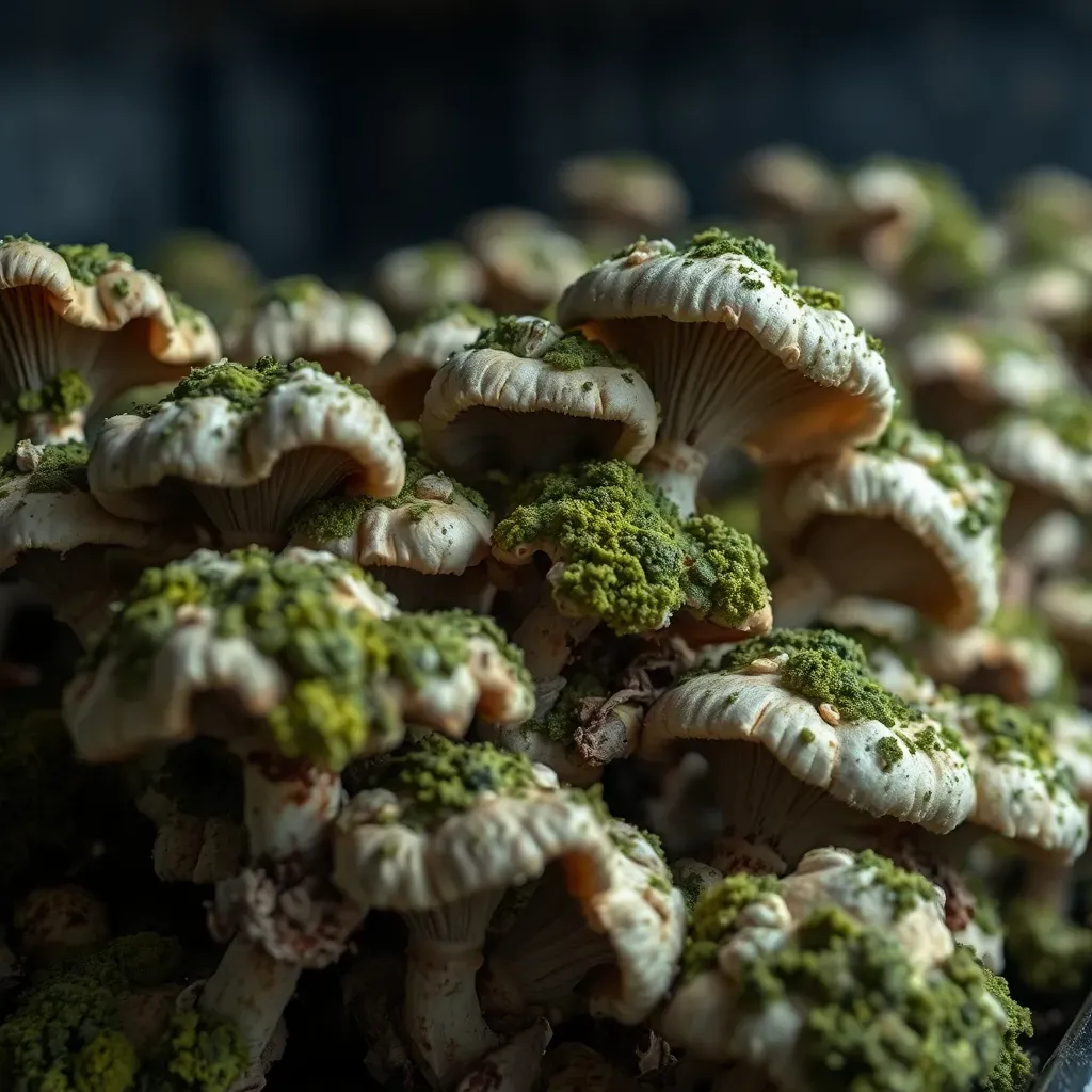 Cultivo de hongos contaminado: Salva tu cosecha ahora