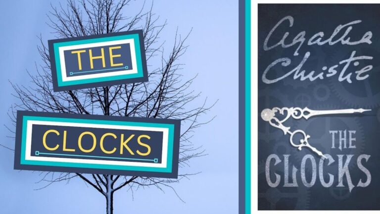 ¡Descubre el secreto para plantar perejil italiano como un experto en jardinería! Imagen de portada con silueta de árbol sin hojas, dos rótulos rectangulares azules que leen THE CLOCKS y un panel lateral oscuro con manecillas de reloj y firma manuscrita.