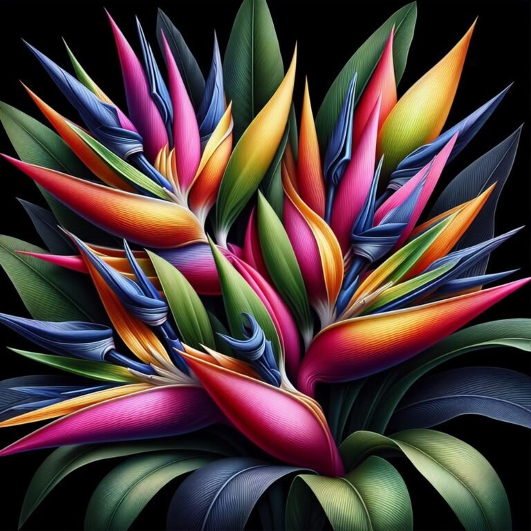 Bromelia con flores rosadas