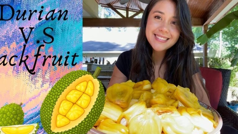 Descubre la impactante batalla entre durian y jackfruit que te sorprenderá