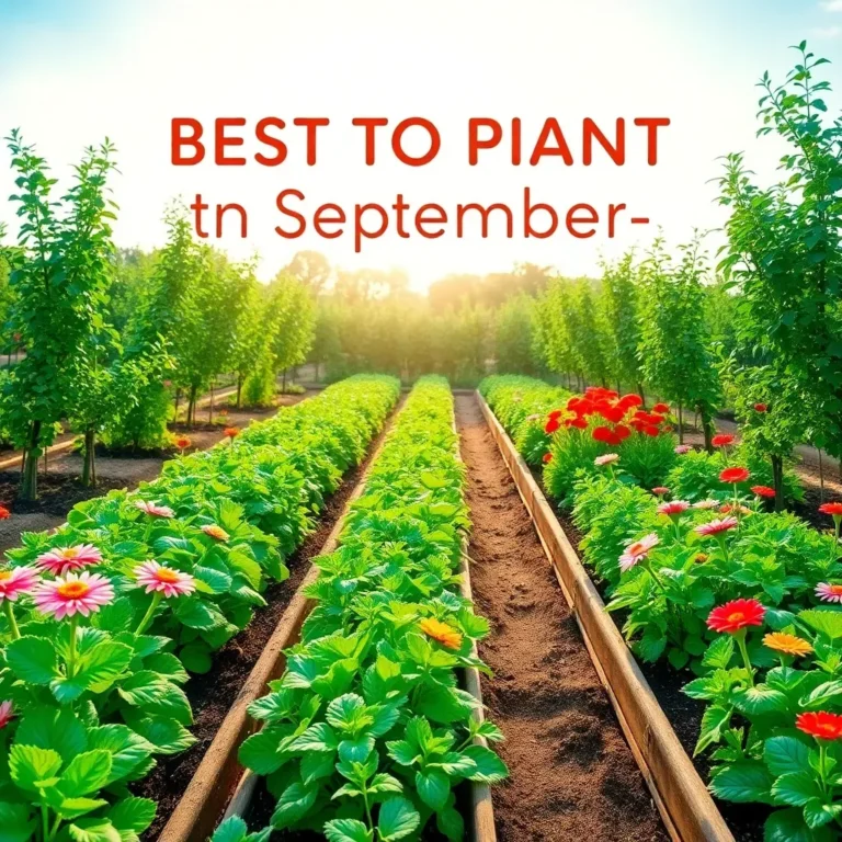 Alimentos ideales para sembrar septiembre
