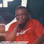 Plantar Narcisos de Poeta: Belleza primaveral para tu jardín, cantante en escenario sosteniendo un micrófono con camiseta roja