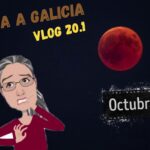 Descubre qué se puede plantar en octubre en Galicia y aprovecha al máximo tu huerto observando esta ilustración nocturna con una persona preocupada y una luna roja.