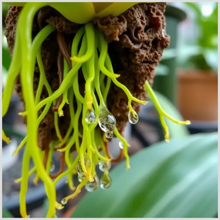Raíces aéreas de orquídea Vanda
