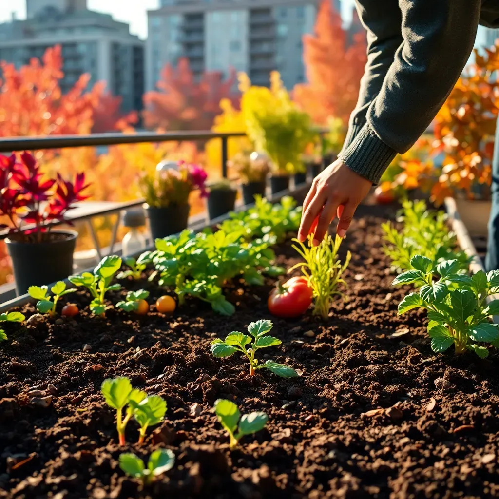 Qué plantar en un huerto urbano en otoño y sorpréndete