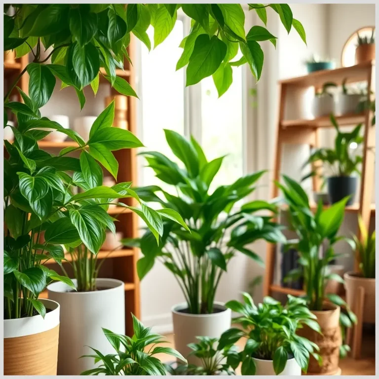 Plantas verdes en macetas