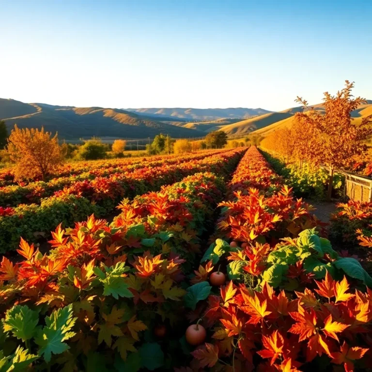 Cultivos de otoño en España